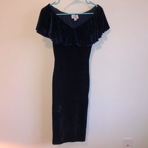 Velvet special occasion dress